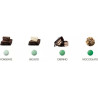Confetti Maxtris Les Noisettes Sfumate Verde da 1 Kg: confetti tondi con nocciola tostata ricoperta di cioccolato Confetti Maxtris Les Noisettes Sfumate Verde da 1 Kg: confetti tondi con nocciola tostata ricoperta di cioccolato