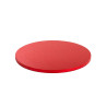 Base rossa per torta o vassoio sotto-torta tondo rosso o cakeboard rosso di diametro 25 cm da Decora