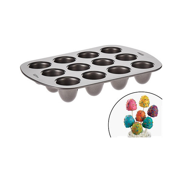 Teglia antiaderente 12 coni pops di ø4,5 x  3,5 cm da Wilton