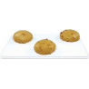 Cake board Silikomart: vassoio o tavolo da lavoro in plastica bianca 60x40 h5,5 cm