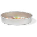 Teglia tonda liscia per torta americana in alluminio anodizzato alta 5 cm e diametro da 10 a 40 cm da Decora