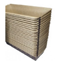 25 Stampi plum-cake in carta forno da 22,5x7xh6,5 cm per torte da 400 g