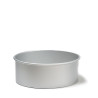 Da ø10 a ø35 cm Teglia tonda liscia per torta americana in alluminio anodizzato da Decora