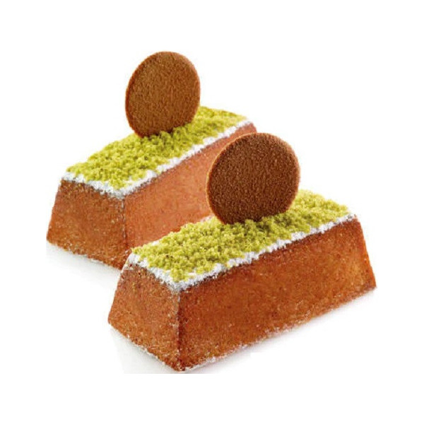 Stampo mini cake SQ006 da Silikomart: teglia Sessantaquaranta in silicone per 30 mini tortine da 99 mm