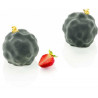 Stampo Syrio 120 ml per 6 monoporzioni a forma di luna sferica da 6,8 cm in silicone da Silikomart