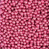 Perle di zucchero rosa metallizzate da 100 g, ø5 mm, per decorazione dolci da Decora