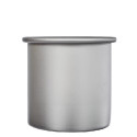 Teglia tonda liscia per torta americana in alluminio anodizzato ø10 x h 7,5 cm di Decora