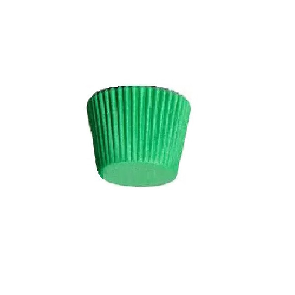 1000 Pirottini mini bonbon verdi in carta forno per confetti diametro 2 cm altezza 1,5 cm