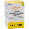 28 g Colorante alimentare in gel Giallo Decora