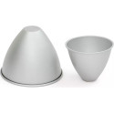 Stampo Bambola forma cono in alluminio anodizzato di ø13,5 cm o ø18,5 cm da Decora
