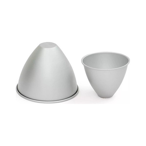Stampo Bambola forma cono in alluminio anodizzato di ø13,5 cm o ø18,5 cm da Decora