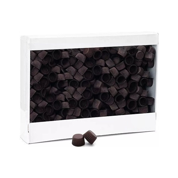 5000 Pirottini mini bonbon marroni in carta forno per confetti diametro 2 cm altezza 1,4 cm