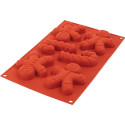 Gingerbread Man Silikomart – Stampo in Silicone Professionale per Omino Pan di Zenzero