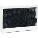 2500 Pirottini Tartelletta bassa nera in carta forno diametro 4 cm altezza 1,5 cm