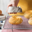 Stampo Mini Alice da Decora: formina mini ciambella in alluminio pressofuso diametro 10 cm ed h 5 cm