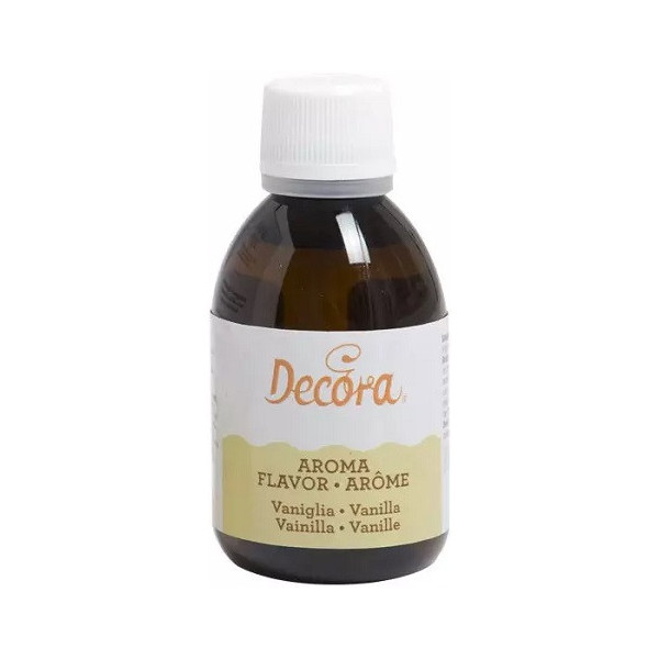 Aroma Vaniglia Naturale Liquido Decora 60g Analcolico | Ideale per Creme Pasticcere e Impasti da Forno