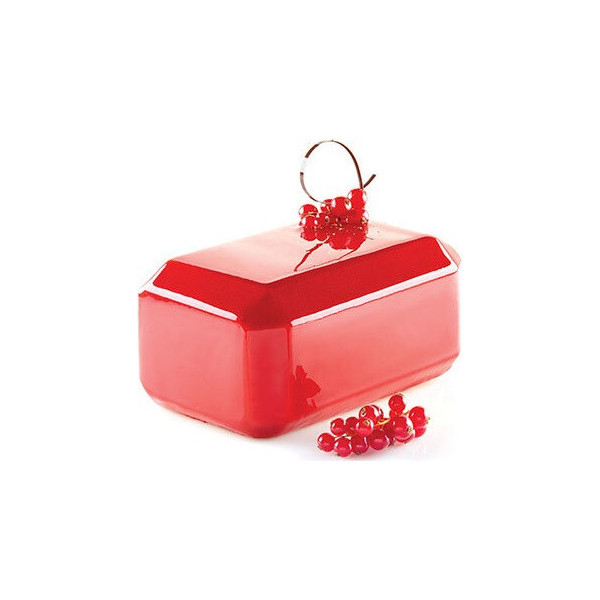 Tesoro 1300 Silikomart: stampo lingotto in silicone con supporto in plastica 17 x 10 h 8 cm