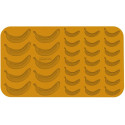 Stampo Banana in silicone giallo da Silikomart Linea Naturae