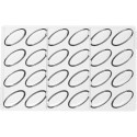 Sogno P CH042 Chocado Silikomart; stampo in Tritan per cioccolatini 24 praline 46x20 h 14 mm
