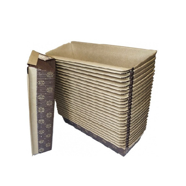 25 Stampi plum-cake in carta forno da 22,5x7xh6,5 cm per torte da 400 g