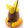 Stampo gelato Mul3D Egg per 5 Uova 3D da 100 ml  in silicone Top White da Silikomart