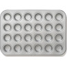 Teglia antiaderente per mini muffin Decora: pirofila per 24 muffin tondi da 4,3 X h 3 cm Teglia antiaderente per mini muffin Decora: pirofila per 24 muffin tondi da 4,3 X h 3 cm
