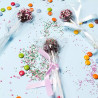 Set di 50 sacchetti trasparenti 10 x 20 cm da Decora in plastica per alimenti per caramelle biscotti e cake pops