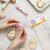 Set di 50 sacchetti trasparenti 10 x 20 cm da Decora in plastica per alimenti per caramelle biscotti e cake pops