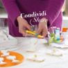 Set di 50 sacchetti trasparenti 10 x 20 cm da Decora in plastica per alimenti per caramelle biscotti e cake pops Set di 50 sacchetti trasparenti 10 x 20 cm da Decora in plastica per alimenti per caramelle biscotti e cake pops