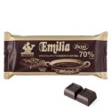 Zaini Emilia Cioccolato Fondente Extra 70% – Blocco da 400g