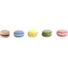 Kit Macarons Maxtris 5 gusti 5 colori 25 pz Kit Macarons Maxtris 5 gusti 5 colori 25 pz