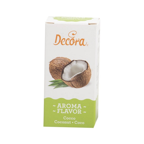 Aroma naturale Cocco 50 g  per impasti e creme per dolci e torte da Decora