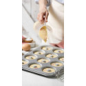Teglia Donuts per ciambelline da 7 cm in acciaio antiaderente Decora
