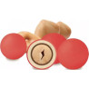 Vassoio Dolce Laurea Les Noisettes Rosso confetti rossi Maxtris 500 g