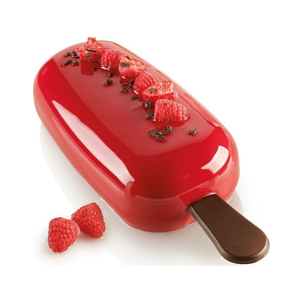 Stecco 01 XXL Silikomart kit stampo silicone torta gelato Stecco XXL e stampo termoformato sticks