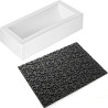 Stampo Tronchetto a trama o decoro Arabesque in Silicone Professionale da Silikomart Stampo Tronchetto a trama o decoro Arabesque in Silicone Professionale da Silikomart