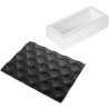 Matelassè Buche Silikomart kit stampo per semifreddi tronchetto trapunta Matelassè Buche Silikomart kit stampo per semifreddi tronchetto trapunta