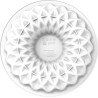 Kaleido 110 Silikomart stampo ciambella in silicone per torta da 19xh6 cm, decorata con intreccio geometrico