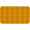 Arancia e limone Silikomart: stampo silicone giallo 24 fette di arance e limoni, linea Naturae