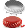 Samurai 600 Silikomart stampo in silicone per torte da 14,5xh4,3 cm
