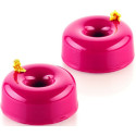 Donuts Silikomart 28 ciambelle medie ø70 h32 mm stampo silicone 60x40