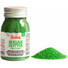 Zucchero glitterato verde Decora cristalli di zucchero verde 100 g