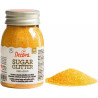 Cristalli di Zucchero Oro glitterato, in barattolo da 100 g di Decora