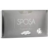 Sposa Novella Bianco confetti bianchi Maxtris a mandorla 1 kg