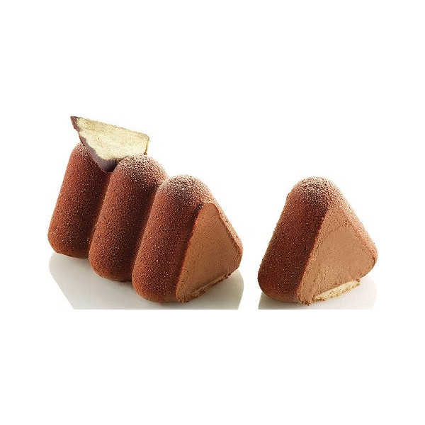 Modular Flex Trilogy Silikomart stampo professionale flessibile modulare 51x46 mm