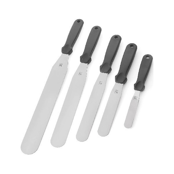 Da 20 a 43 cm spatola retta e liscia in acciaio inox Silikomart