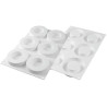 Kit The Ring Silikomart per dolce a ciambella con 2 stampi silicone Ø 85/50 h 18 mm e cutter