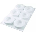 Kit The Ring Silikomart per dolce a ciambella con 2 stampi silicone Ø 85/50 h 18 mm e cutter