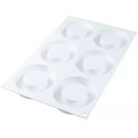 Kit The Ring Silikomart per dolce a ciambella con 2 stampi silicone Ø 85/50 h 18 mm e cutter