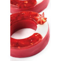 Kit The Ring Silikomart per dolce a ciambella con 2 stampi silicone Ø 85/50 h 18 mm e cutter